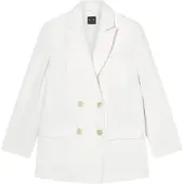 Armani Exchange for woman. XW001948AF21555U1003 Blazer Double white (XS), Casual, Classic, Polyester, Long sleeve
