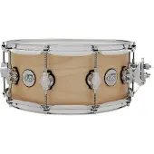 DW Drum Workshop DW Design Series 14" x 6" Snare Drum Natural Satin