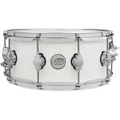 DW Drums DW Design Series 14" x 6" Snare Drum White Gloss