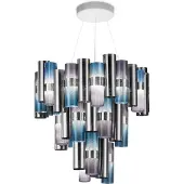 Slamp La Lollo XL LED-hengelampe, Ø80cm, gradient