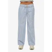 Superdry for woman. W7011273A Cotton Stripe Elastic trousers blue (XS), Casual