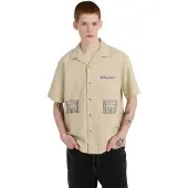 Element Seersucker Embroidery Skjorte