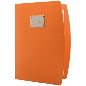 Securit A4 RIO menuomslag i orange