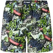Name it Printet Badeshorts