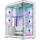 Modecom Volcano Space Xl Argb Full Tower 5f White Pc-tårnkasse