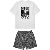 Gisela The Beatles Printed Kort Ermet Pysjamas