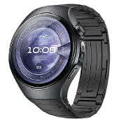 INF Klokkereim i titan, kompatibel med Huawei Watch 5 Black 46 mm