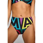 Puma Swim Printed Briefs Women, Sport, Pink/Red, S