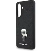 Karl Lagerfeld Samsung Galaxy A56-deksel Med Glitter Ikonik-logo Og Metallpin