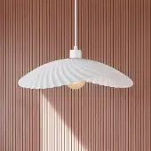 VIOKEF Hengelampe Dance, hvit, Ø 47 cm, metall