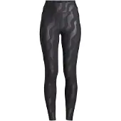 Casall Heat High Waist Tights Svart Mønstret