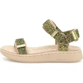 Woden Line Glitter Sandaler