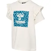 Hummel Flowy Ruffle Kortarmet T-skjorte