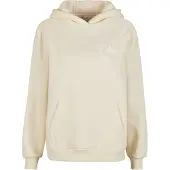 Miss Tee Good Vibes Puff Print Fluffy Hettegenser