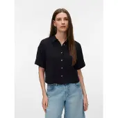 Vero Moda Natali Crop Kortarmet Skjorte