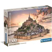 Clementoni Puslespill HQC The Mont Saint Michel Risin, 1500 br