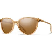 Smith Cheetah Champagne Crystal Solbriller brun