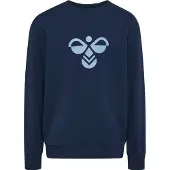 Hummel Collegegenser - hmlJr Tukas - Dress Blues - - 13-14 år (158-164) - Collegegenser