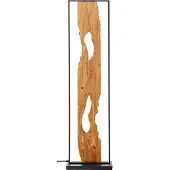 Brilliant LED gulvlampe Chaumont av tre