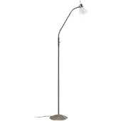 LINDBY gulvlampe Gwendolin, 160 cm, glass, E14, justerbar