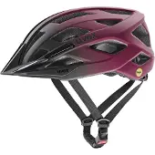 Uvex I-Vo 2 MIPS, Sykkelhjelm, Cranberry - Black Matt