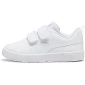Puma Courtflex V3 Sneakers Kids, Shoes, White/Silver Mist, 35