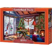 Castorland Christmas cabin (2000)