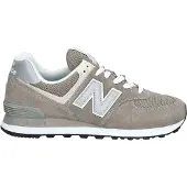 New Balance for woman. WL574V3 Leather trainers 574 khaki (37), Flat, Laces, Casual, Sport, Grey, Running