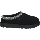Ugg for woman. 1174470 Black leather Tasman II slippers (36), Flat, Suede, None, Homewear