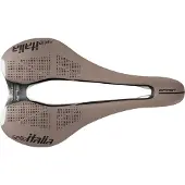 Selle Royal sete SLR BOOST GRAVEL TI316, Superflow L, TI 316 Rail, Fibra-Tek, Light Gel, 209 g, brun (NY)