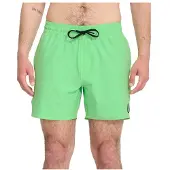 Volcom Lido Solid Trunk 16 Boardshorts grønn