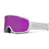 Giro vinterbriller MOXIE WHITE STACKED (kylindriske) (glass AMBER PINK 19-42% S2 + YELLOW 80-99% S0) (NY 2025/2026)