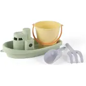 Dantoy Sandsett - 4 Deler - Send/Bøtte - Pastel - - OneSize - Sandleker