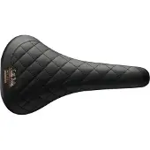 Selle Italia Siodło SELLA ITALIA TURBO BONNIE Fec Alloy 7, skórzane sort 367g (NY)