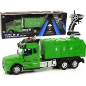 Leantoys Lean Sport RC-søppelbøtte med fjernkontroll 2,4G lys og lyder grønn