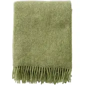 Klippan Yllefabrik Ullpledd - 130x200 cm - Gotlandsull/lammeull - Gotland Pear