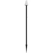 LINDBY LED jordspydlys Selinda, svart, høyde 100 cm