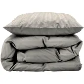 Södahl Dobbelt sengetøy 200x220 cm - 100% damaskvevd bomullssatin - Noble - Beige