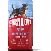 Carnilove Active laks & kalkun Mini - Sparpakke: 2 x 12 kg
