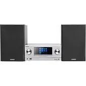 Kenwood M-9000S - Mikrosystem - 2 x 50 watt - sølv