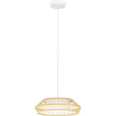 Eglo Yuku-Z pendellampe bambus Ø46 - RGB + TW - Zigbee, Bluetooth