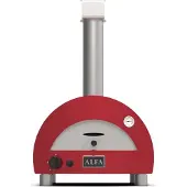 ALFA FORNI Linea Moderno bærbar pizzastekeovn Antique Red