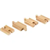 BRIO World Rette skinner - 4 Deler - Mini - Tre 33333 - - OneSize - Togskinner
