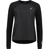Mons Royale Tarn Merino Bike Wind Long Sleeve Jersey svart