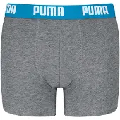 Puma Boys' Everyday Boxers, Clothing, Blue/Grey, 12