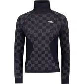 Mons Royale Ascender Merino Mock Neck Teknisk skjorte grå