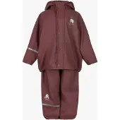 CeLaVi Regntøy m. Seler - PU - Rose Brown - - 90 - Regntøy