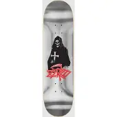 Zero X Pleasures Reaper 8.25" Skateboard Deck grå