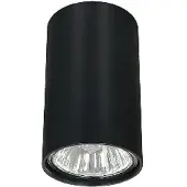 Euluna Downlight Eye S i sylinderform, svart
