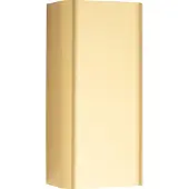 Euluna Vegglampe Bergen, gullfarget, metall, 23 cm høy, GU10
